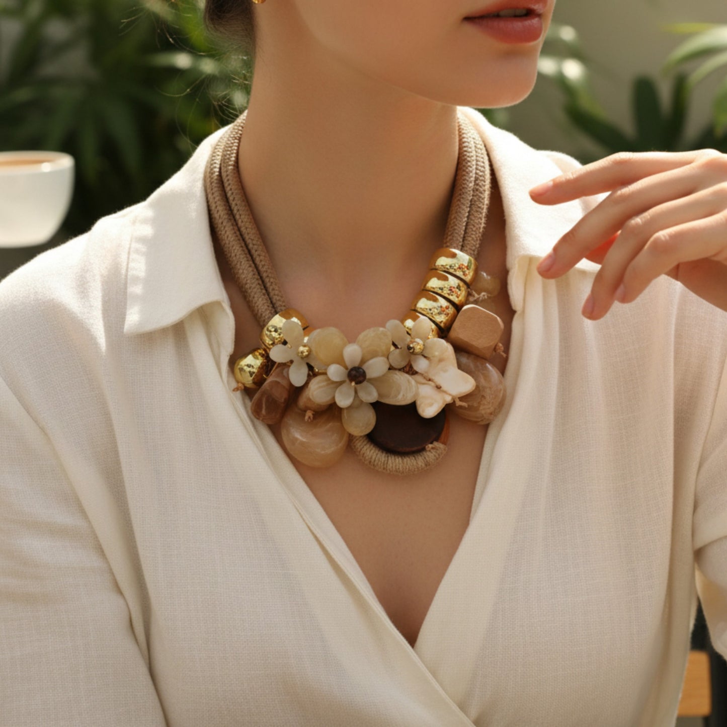 The Artisanal Resin & Rope Silhouette