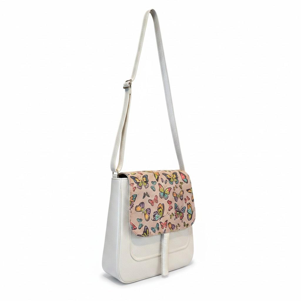Artisan Genuine leather Hand Painted Crossbody Bag