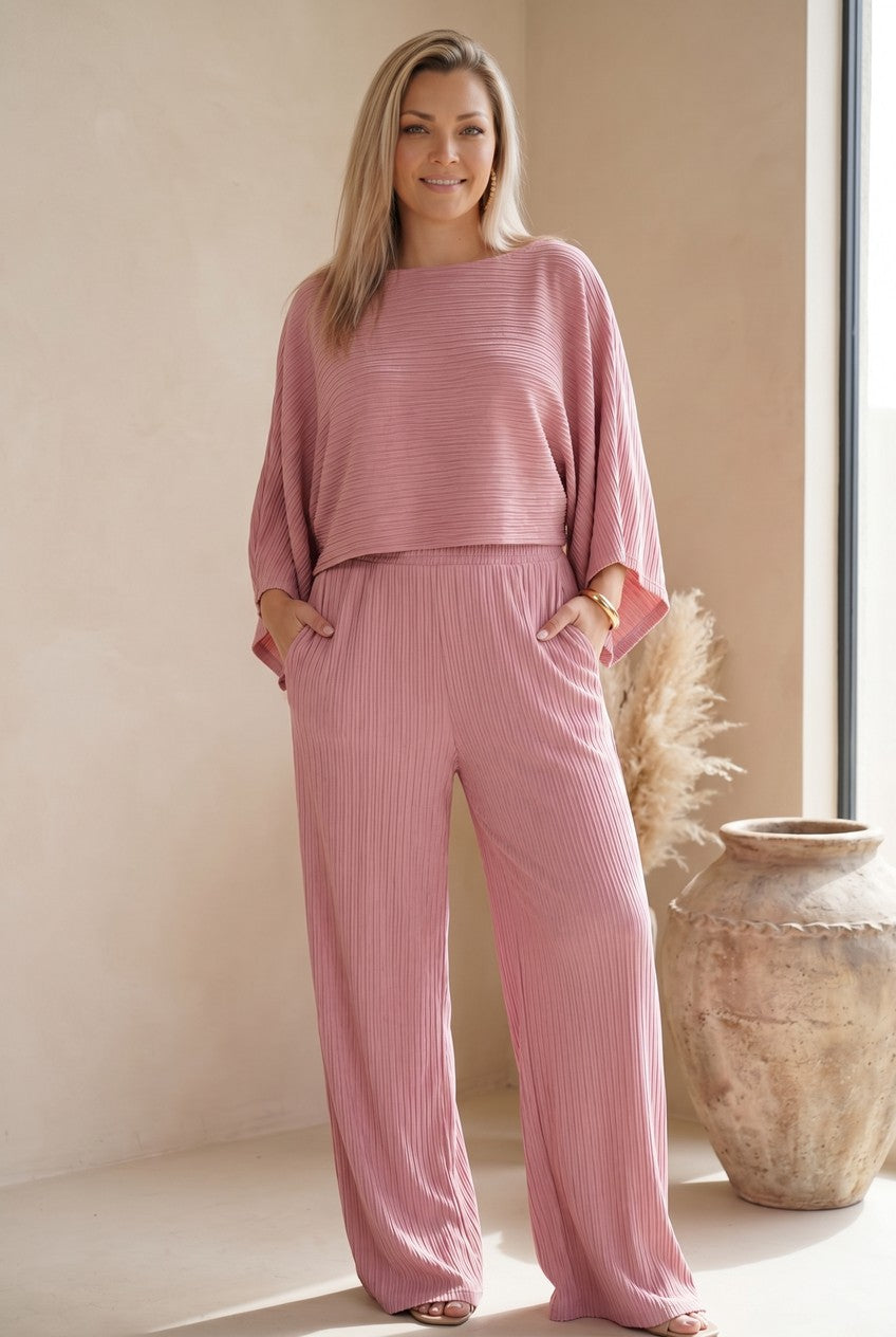 Sunkissed Square-Neck Two-Piece Set