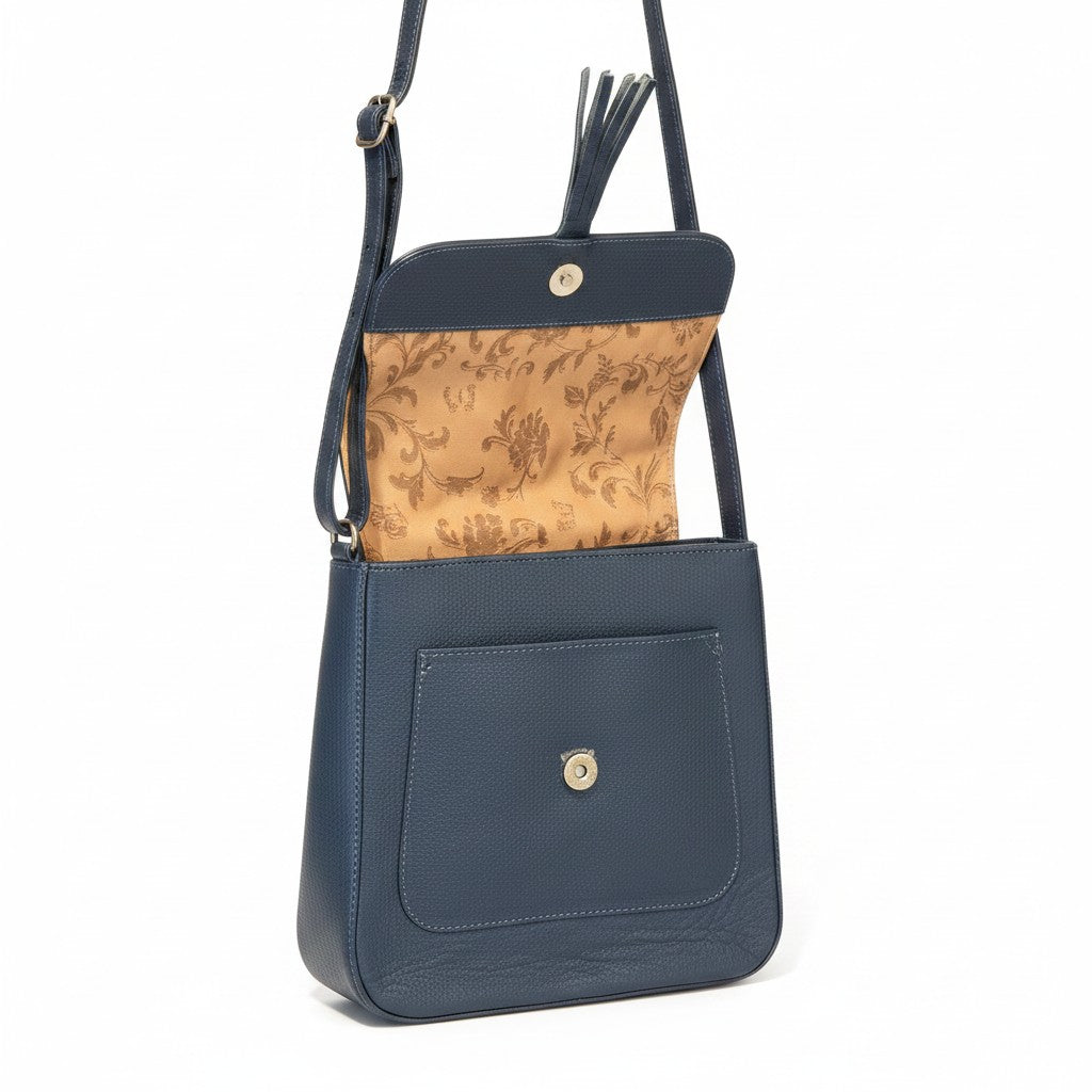 Artisan Genuine leather Hand Painted Crossbody Bag