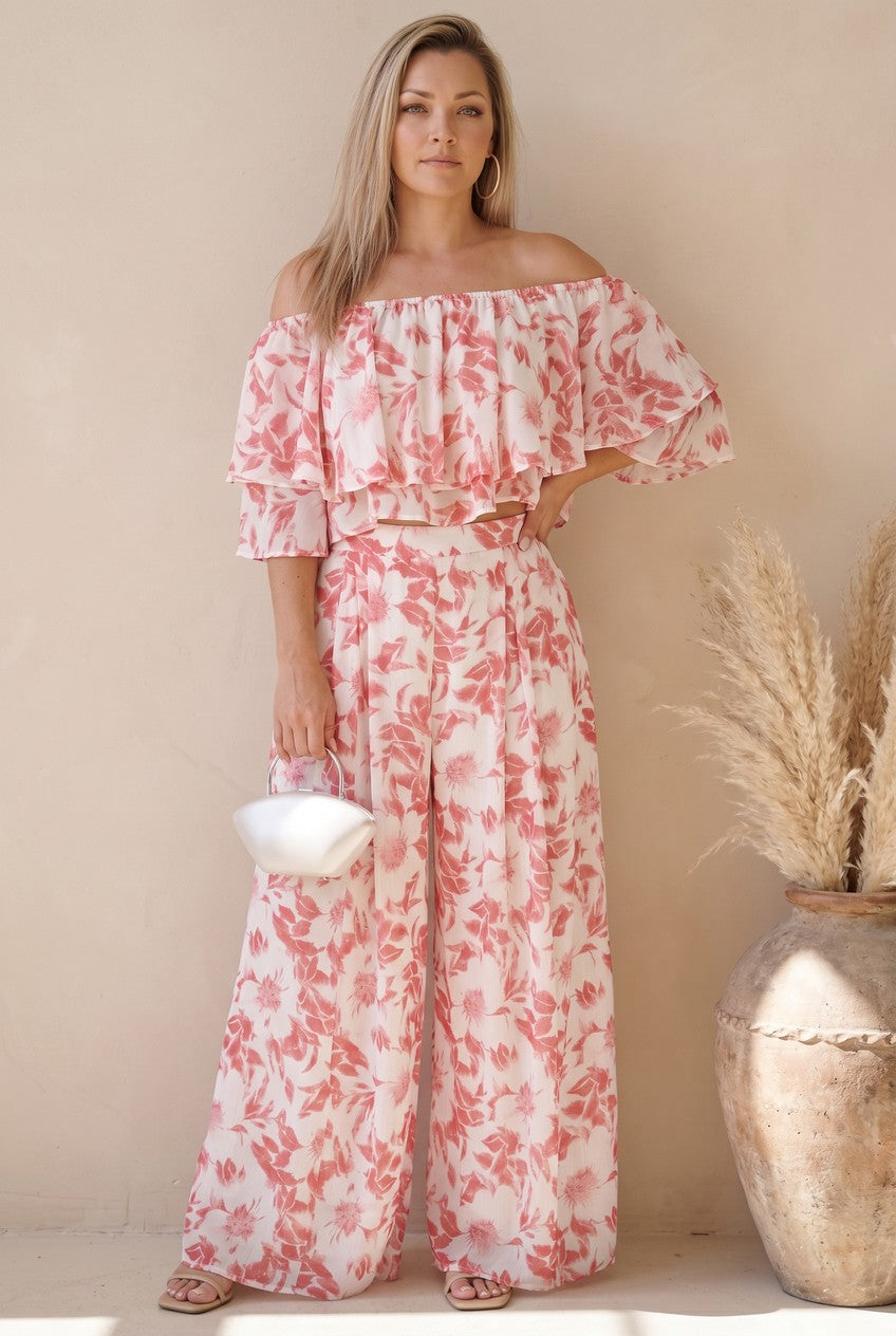 Santorini Scallop Two-Piece Set