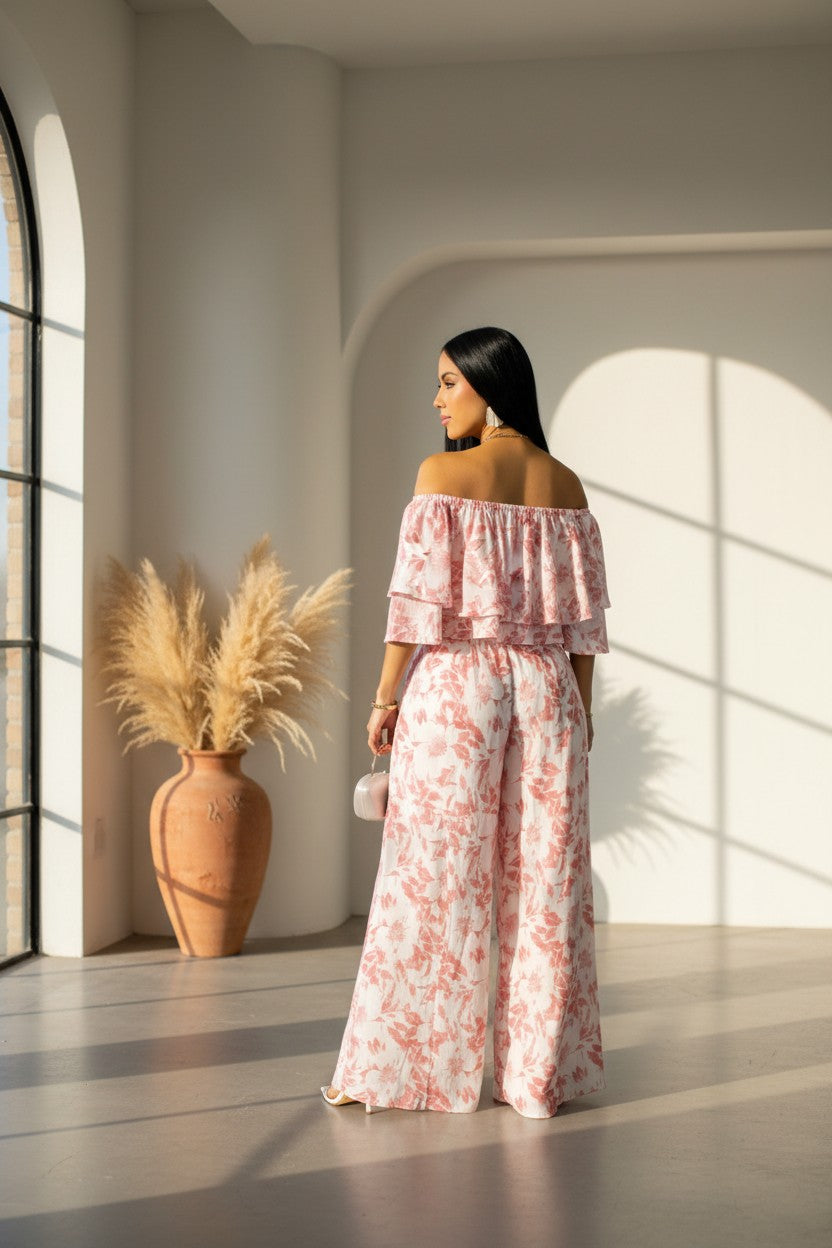 Santorini Scallop Two-Piece Set