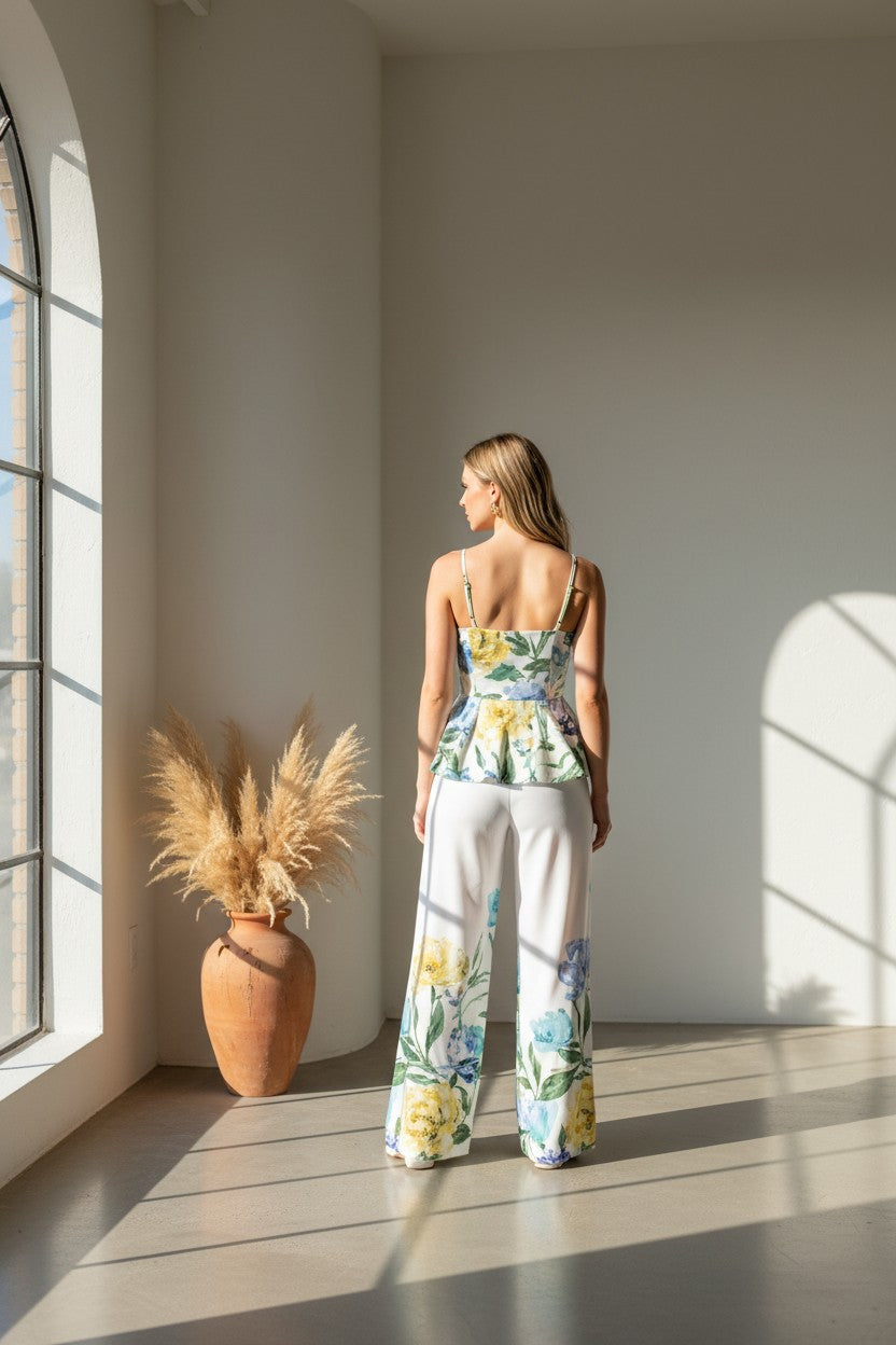 Botanical Breeze Belted Set