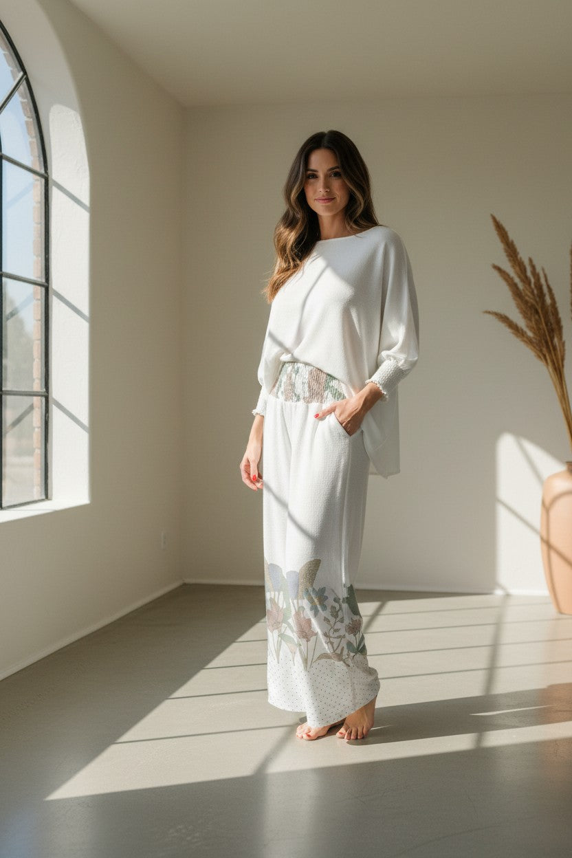 Minimalist Solid Loose Fit Blouse