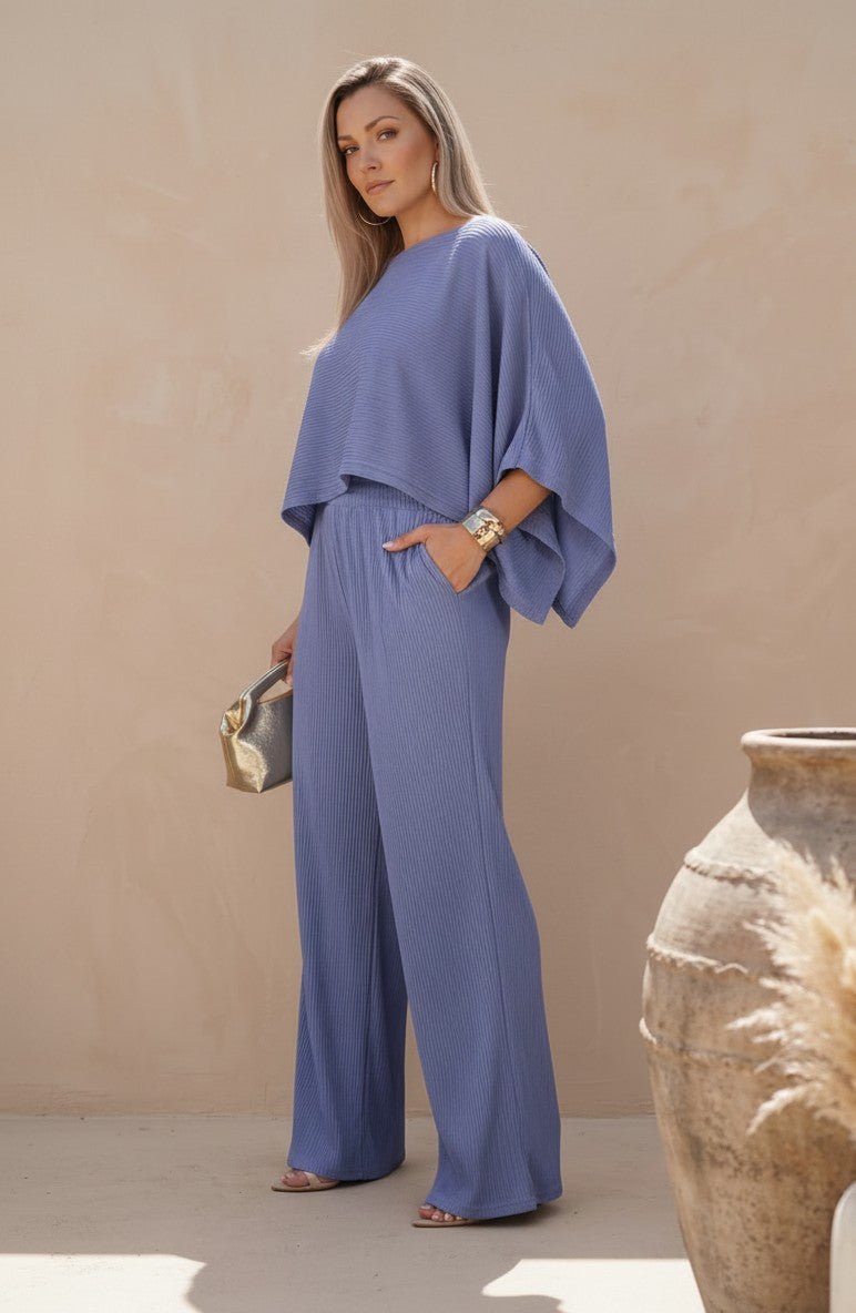 Sunkissed Square-Neck Two-Piece Set
