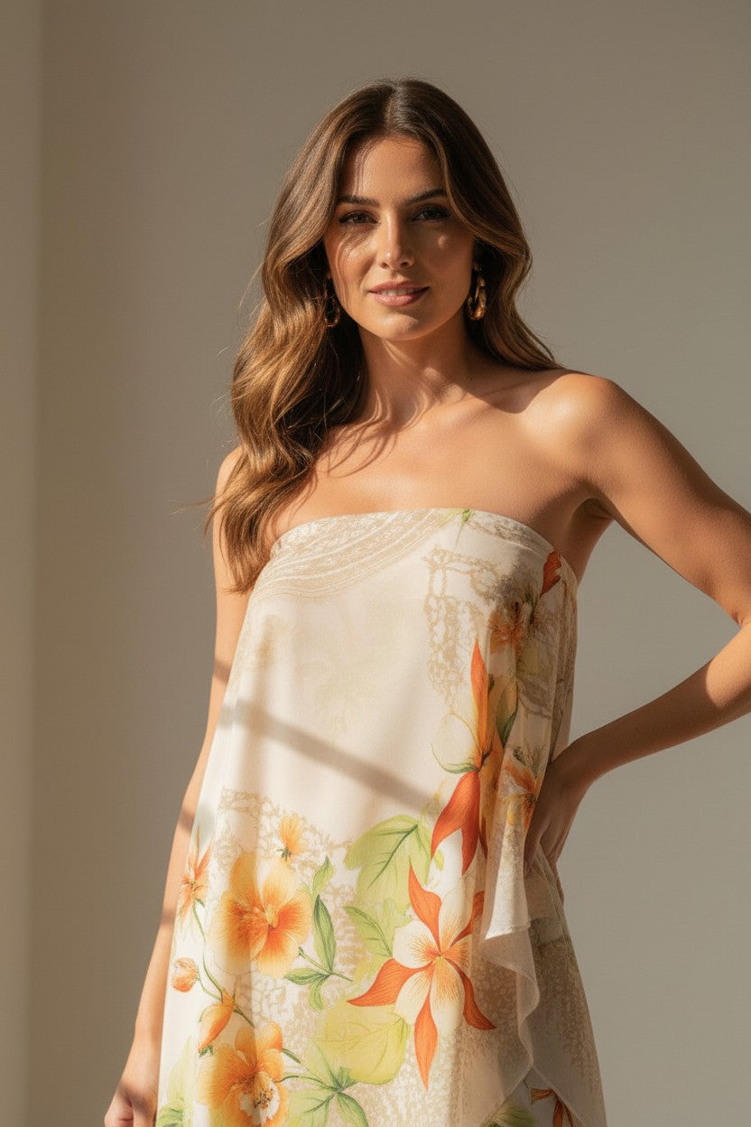 Meadow Chiffon Jumpsuit