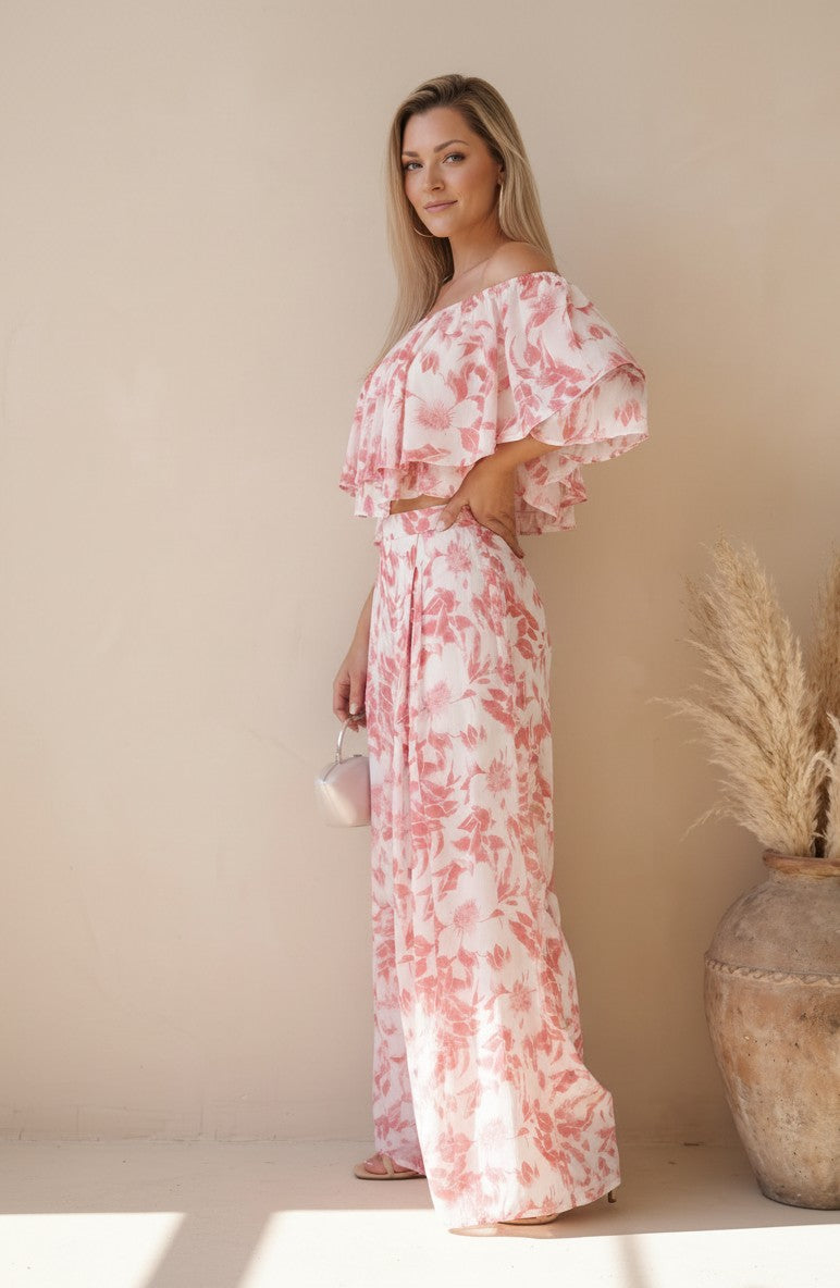 Santorini Scallop Two-Piece Set