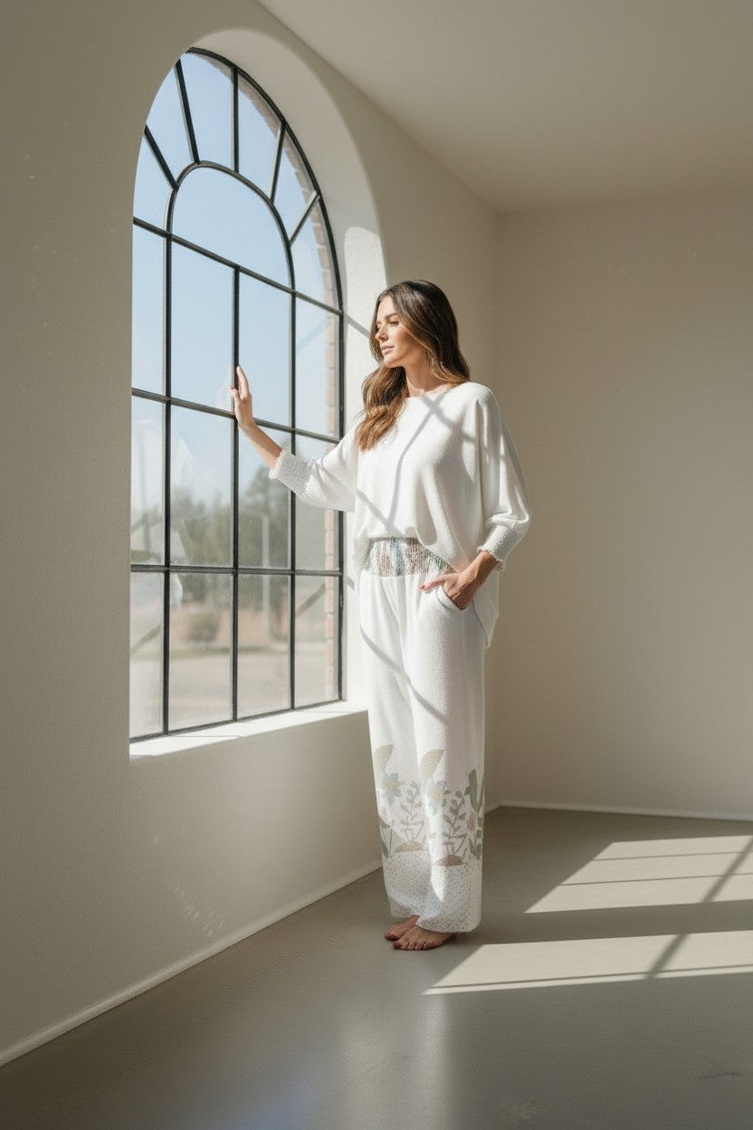 Minimalist Solid Loose Fit Blouse