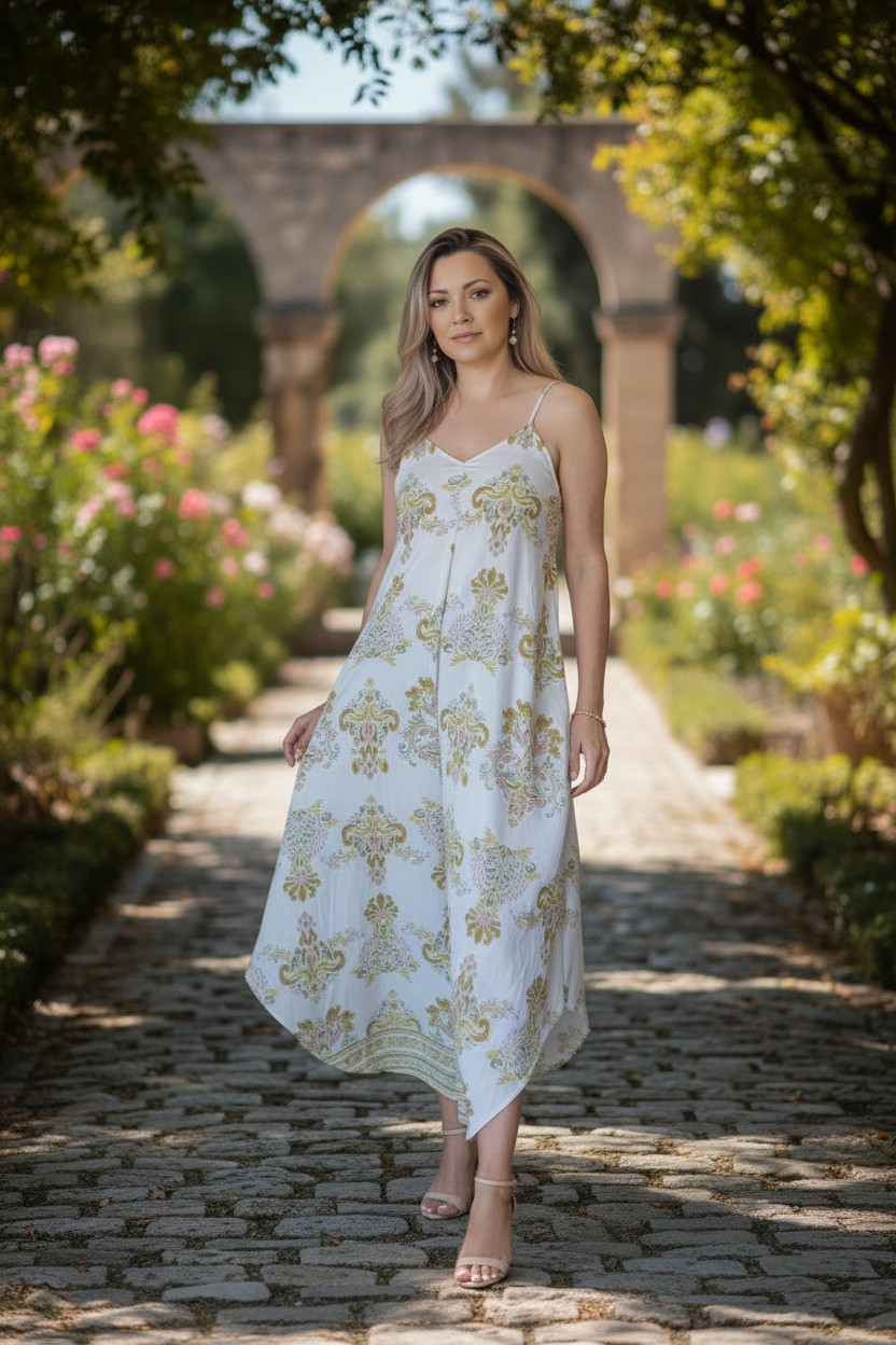 Medallion Muse Wide-Leg Jumpsuit